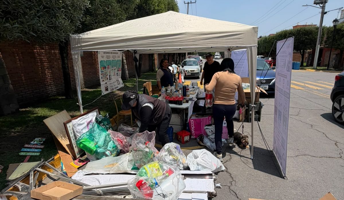 Centro de acopio municipal de reciclaje en Toluca